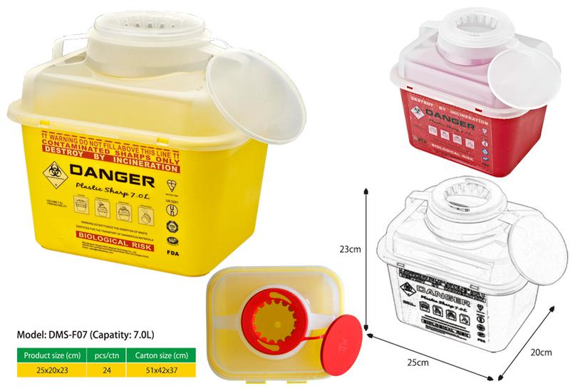 7L Sharps Container Sharp Safety Box
